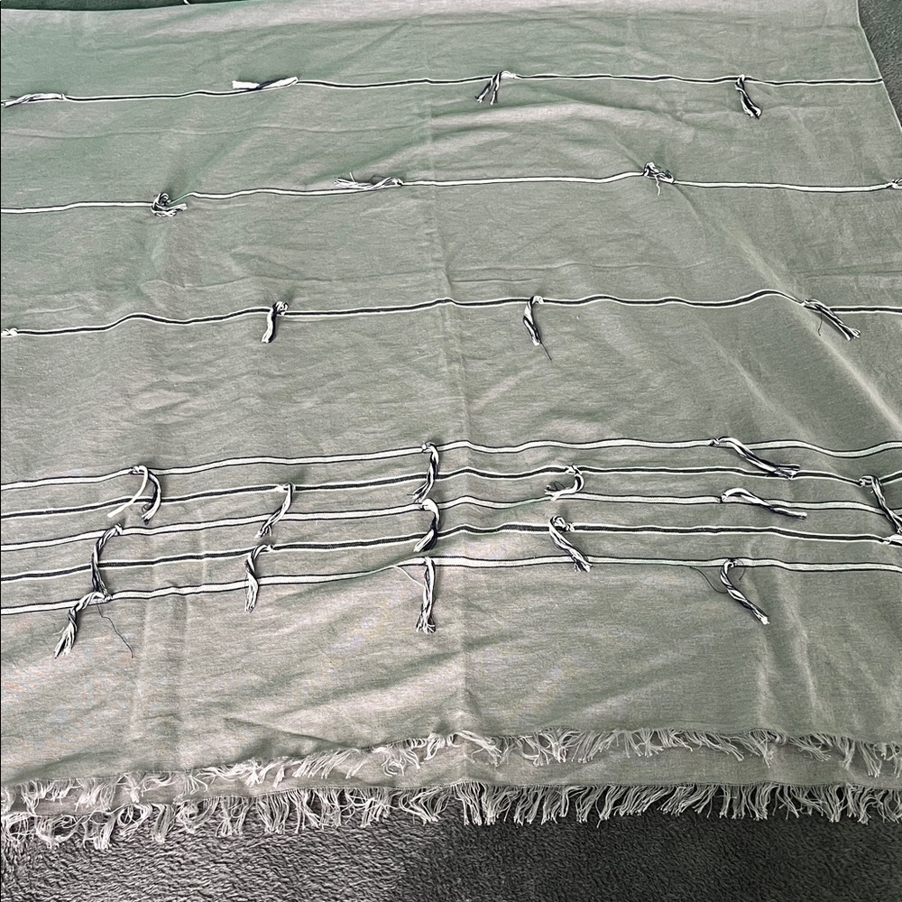 Native Tribal throw blanket.